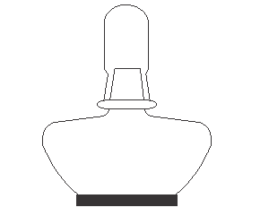 Alcohol Lamp, With Plastic Cap 250ml
