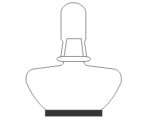Alcohol Lamp, With Plastic Cap 250ml