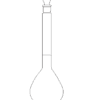 Volumetric Flask, Grade A, with ground-in Glass stopper or Plastic Stopper