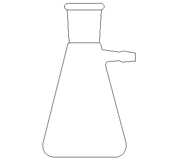 Filtering Flask, standard ground mouth 500ml 29/32
